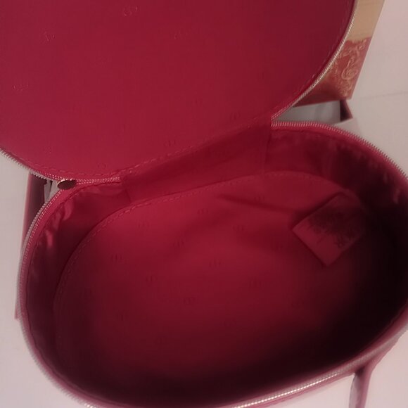 NIB DIOR RED PATENT VANITY CASE - Picture 5 of 14